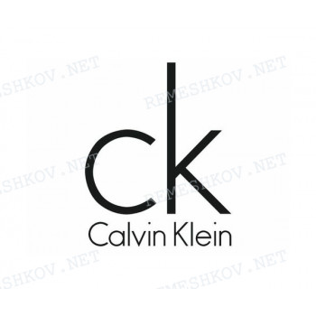 Лента для часов Calvin Klein K3723, K3724, K3743, 16/16 мм, голубая, сатин, желтая пряжка, cK Ray LADY (CK37)