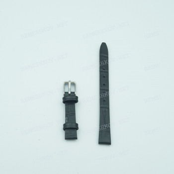 Ремешок для часов D&G, 10 мм, черный (АНАЛОГ)