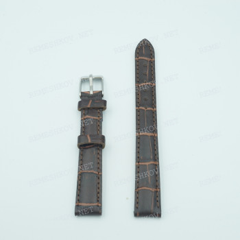 Ремешок универсальный Ardi, 14 мм, РК-1407-01-1-2 П Kroko, коричневый