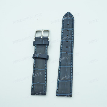 Ремешок универсальный Ardi, 18 мм, РК-1805-01-1-7 П Kroko, синий