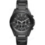 Браслет для часов Armani Exchange AX2601, 22 мм, черный, заостренный тип