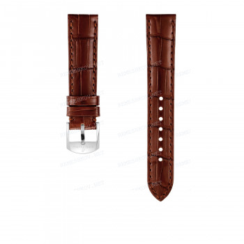 Ремешок для часов Breitling 18/16 мм, коричневый, кожа, L, без замка