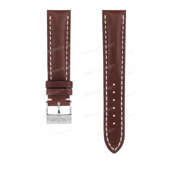 Ремешок для часов Breitling 20/18 мм, коричневый, кожа, M, без замка
