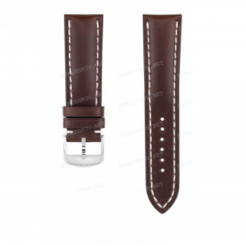 Ремешок для часов Breitling 23/20 мм, коричневый, кожа, M, без замка