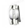 Ремешок для часов Calvin Klein K2E23, 9/9 мм, белый, теленок, длинный, стальная пряжка, cK Treasure LADY (K2E)