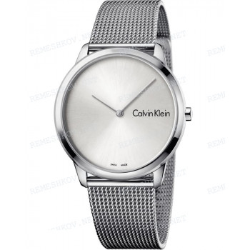 Браслет для часов Calvin Klein K3M21, K3M2Y, 20 мм, стальной, полированный, ck minimal GENT (K3M)