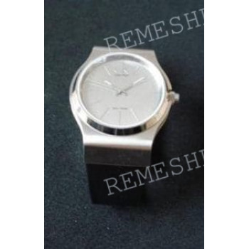 Ремешок для часов Calvin Klein K7941, 26/20 мм, черный, теленок, интегрированный, стальная пряжка, cK Layers GENT (CK79)