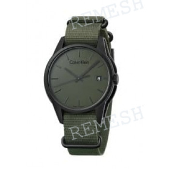 Ремешок для часов Calvin Klein K7K51, COMPL STRAP K7K GT TEXTIL NATO GREEN