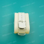 Ремешок для часов Calvin Klein K3C23, белый, теленок, интегрированный, стальная пряжка, ck Embody LADY (K3C)