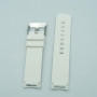Ремешок для часов Calvin Klein K2W21, белый, резиновый, интегрированный, стальная пряжка, ck Play (K2W)