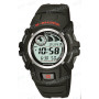 Ремешок для часов Casio G-2900BT-1, 25/20 мм, черный, полиуретан, под корпус, 16 мм ширина выступа, ЗБ