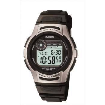 Ремешок для часов Casio AQ-180, 22/18 мм, черный, полиуретан, под корпус, 14 мм ширина выступа