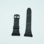 Ремешок для часов Casio W-96H, 28/18 мм, черный, полиуретан, под корпус