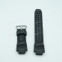 Ремешок для часов Casio G-314RL-1AV, 25/21 мм, черный, полиуретан/текстиль, под корпус, 16 мм ширина выступа, ЗБ
