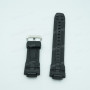 Ремешок для часов Casio G-314RL-1AV, 25/21 мм, черный, полиуретан/текстиль, под корпус, 16 мм ширина выступа, ЗБ