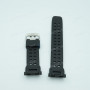 Ремешок для часов Casio G-9000-1V, 27/21 мм, черный, полиуретан, под корпус, ЗБ