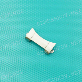 Оконцовка браслета Casio MTP-1291D, 23 мм, серебристый, заостренный, 23-14