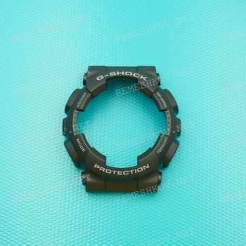 Рант (безель) для часов Casio GA-110RG-1A, черный