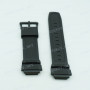 Ремешок для часов Casio AE-1400WH-1AV, 27/21 мм, черный, полиуретан, под корпус, 20 мм ширина выступа
