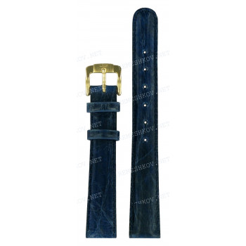 Ремешок для часов Certina 14/12 мм, BLUE LEATHER STRAP, XL (C111.703)