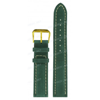 Ремешок для часов Certina 19/18 мм, GREEN LEATHER STRAP (C115.702)