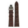 Ремешок для часов Certina 23/18 мм, коричневый, имитация крокодила, стальная клипса, DS PODIUM (C001.507, C001.517)