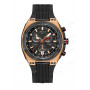 Ремешок для часов Certina черный, резиновый, интегрированный, розовая пряжка, DS EAGLE (C023.739)