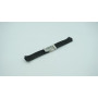 Ремешок для часов Certina 19/15 мм, черный, полиуретан, стальная клипса, 10 мм выступ, DS FICTION (C129.803)