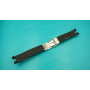 Ремешок для часов Certina 21 мм, черный, резиновый, стальная клипса, DS BLUE RIBBON (C007.410, C007.417)