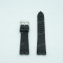 Ремешок для часов Certina 21/18 мм, черный, интегрированный, стальная пряжка, DS PODIUM (C001.639)