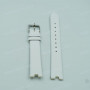 Ремешок для часов Cover Co193, 16/14 мм, белый, кожа, прямой с вырезом, 5 мм ширина выреза, ЗБ