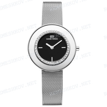 Браслет для часов Danish Design IV63Q998, 13 мм, серебристый, миланское плетение, прямой на винты, МО9