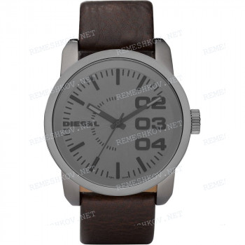 Ремешок для часов Diesel DZ1467, 24/24 мм, коричневый