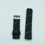 Ремешок для часов Elari KidPhone 3G, черный, каучук, серебристая застежка