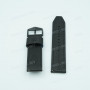 Ремешок Fossil для часов JR1354, 24/24 мм, черный, кожа, ЗЧ