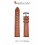 Ремешок для часов Hamilton 22/20 мм, Band Khaki X-Wind GMT, braun
