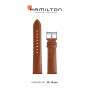Ремешок для часов Hamilton 20/18 мм, Band-Set Leder braun (H38525)
