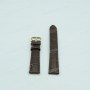 Ремешок Hirsch для часов 16/14 мм, Duke M, коричневый, кожа, аллигатор, ЗЖ