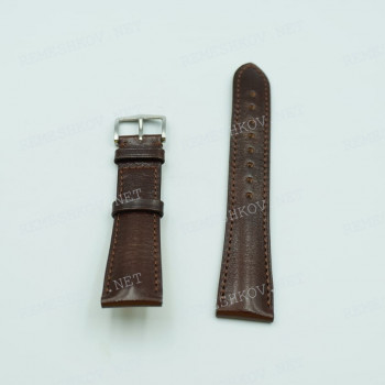Ремешок Hirsch для часов 20/16 мм, Siena L, коричневый, ЗБ