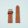 Ремешок Hirsch для часов 24/22 мм, Liberty L, коричневый, кожа, естественная фактура, ЗБ