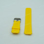 Ремешок для часов JET KID GEAR, 24/20 мм, желтый, полиуретан, прямой с выступом, 20 мм ширина выступа
