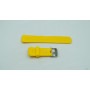 Ремешок для часов JET KID GEAR, 24/20 мм, желтый, полиуретан, прямой с выступом, 20 мм ширина выступа