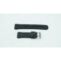 Ремешок для часов JET POWER 4G, 23/19 мм, черный, полиуретан, прямой с выступом, 20 мм ширина выступа