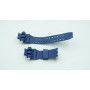 Ремешок для часов JET SPORT SW-3, 28/22 мм, синий, полиуретан, под корпус, 17 мм ширина выступа, ЗБ