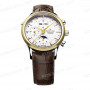 Ремешок для часов Maurice Lacroix LC1098, LC1108, LC1118, LC1128, 20/18 мм, коричневый, кожа, без символа, без замка