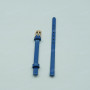 Ремешок Milano для часов 6/6 мм, синий, L, перламутровый, ЗР