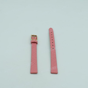 Ремешок для часов Ника 10/8 мм розовый прада, размер M