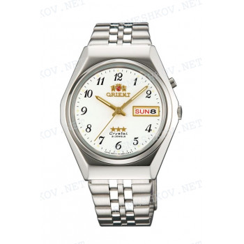 Браслет для часов Orient AB06-C0, EM0B-C2, 20 мм, серебристый, прямой с выступа, 18 мм ширина выступа