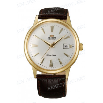 Ремешок для часов Orient ER24-A0, ER24-A2, 21/20 мм, коричневый, кожа, ЗЖ