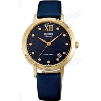 Ремешок для часов Orient ER2H-N0, 16/14 мм, синий, текстиль, пряжка